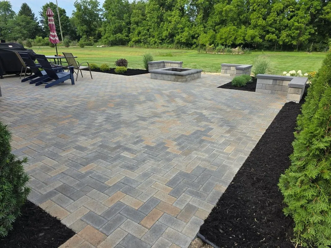 Hardscape installation project with pavers, patios and retaining walls by KBK Landscaping (photo 34)