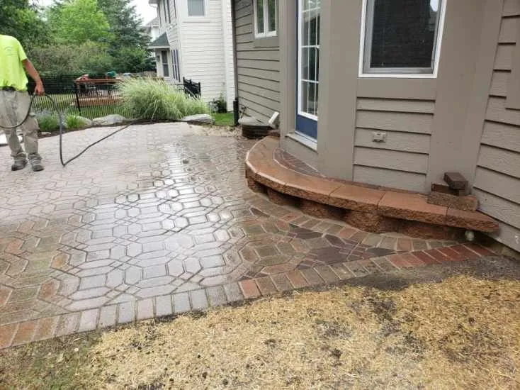 Hardscape installation project with pavers, patios and retaining walls by KBK Landscaping (photo 20)