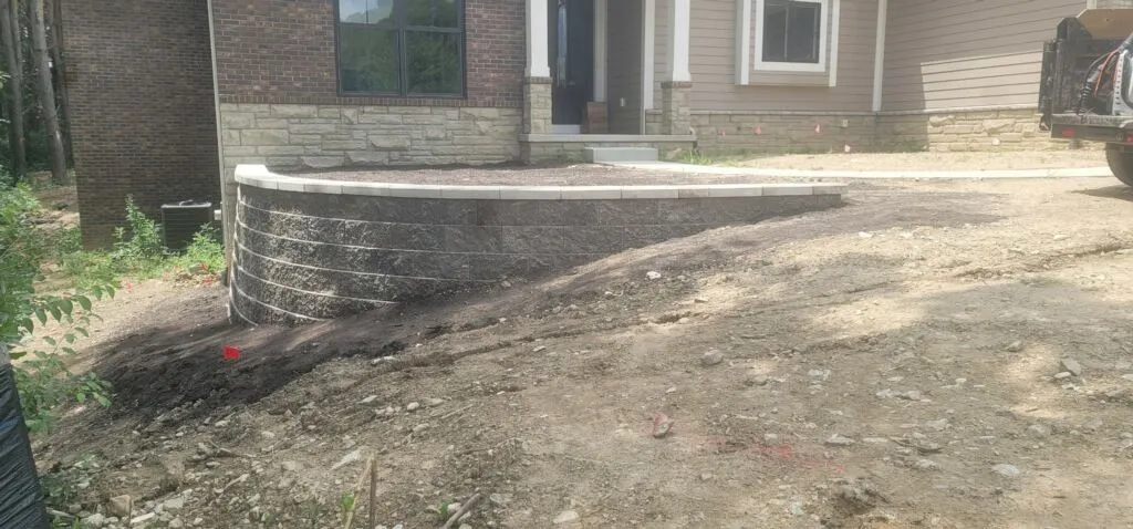 Hardscape installation project with pavers, patios and retaining walls by KBK Landscaping (photo 7)