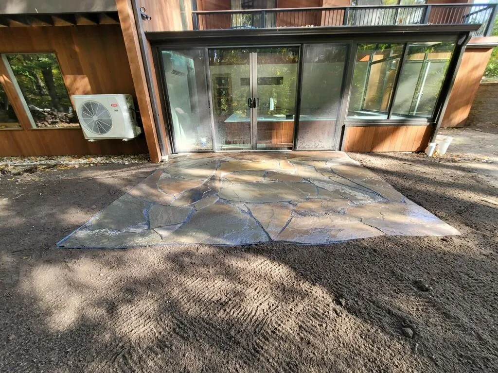 Hardscape installation project with pavers, patios and retaining walls by KBK Landscaping (photo 33)