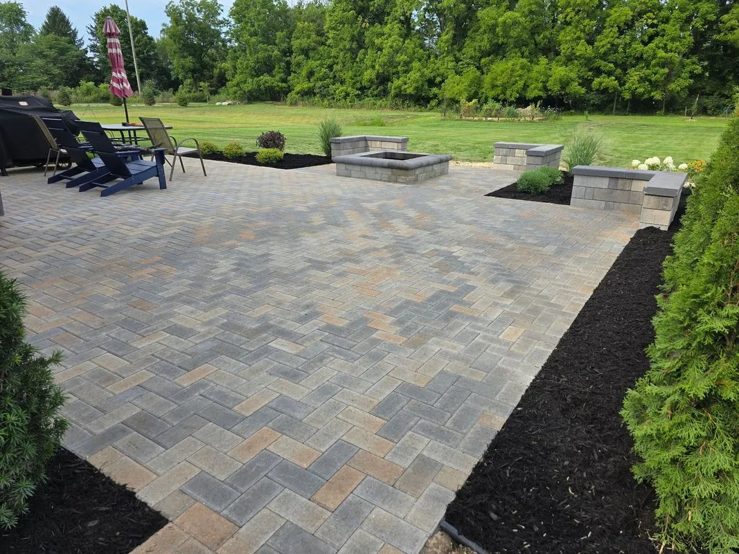 Hardscape installation project with pavers, patios and retaining walls by KBK Landscaping (photo 3)