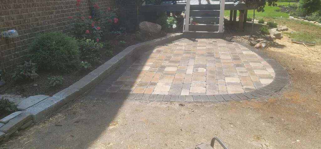 Hardscape installation project with pavers, patios and retaining walls by KBK Landscaping (photo 6)
