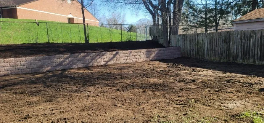 Hardscape installation project with pavers, patios and retaining walls by KBK Landscaping (photo 9)